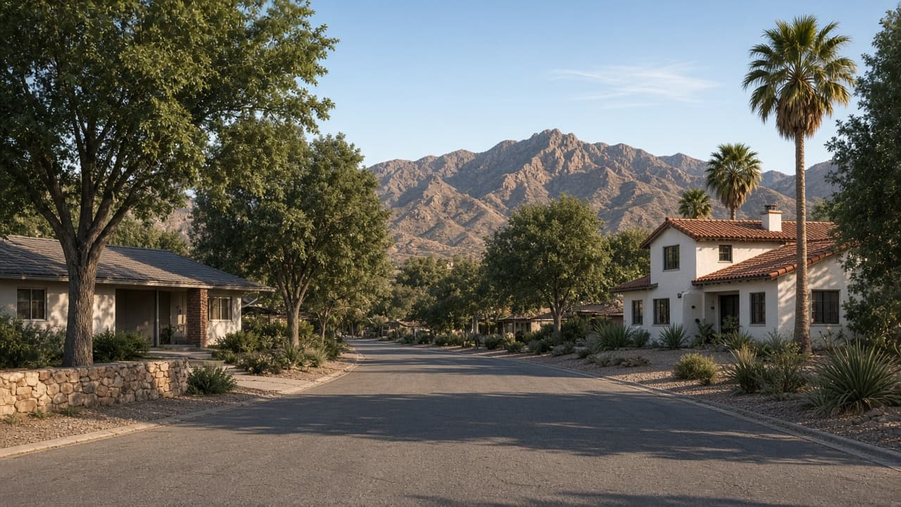 Boulder City Nevada historic residential street — probate property sales
